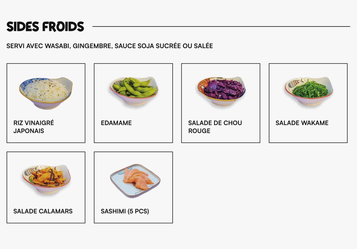 ROLLROLL Gennevilliers Japanese Food menu 10