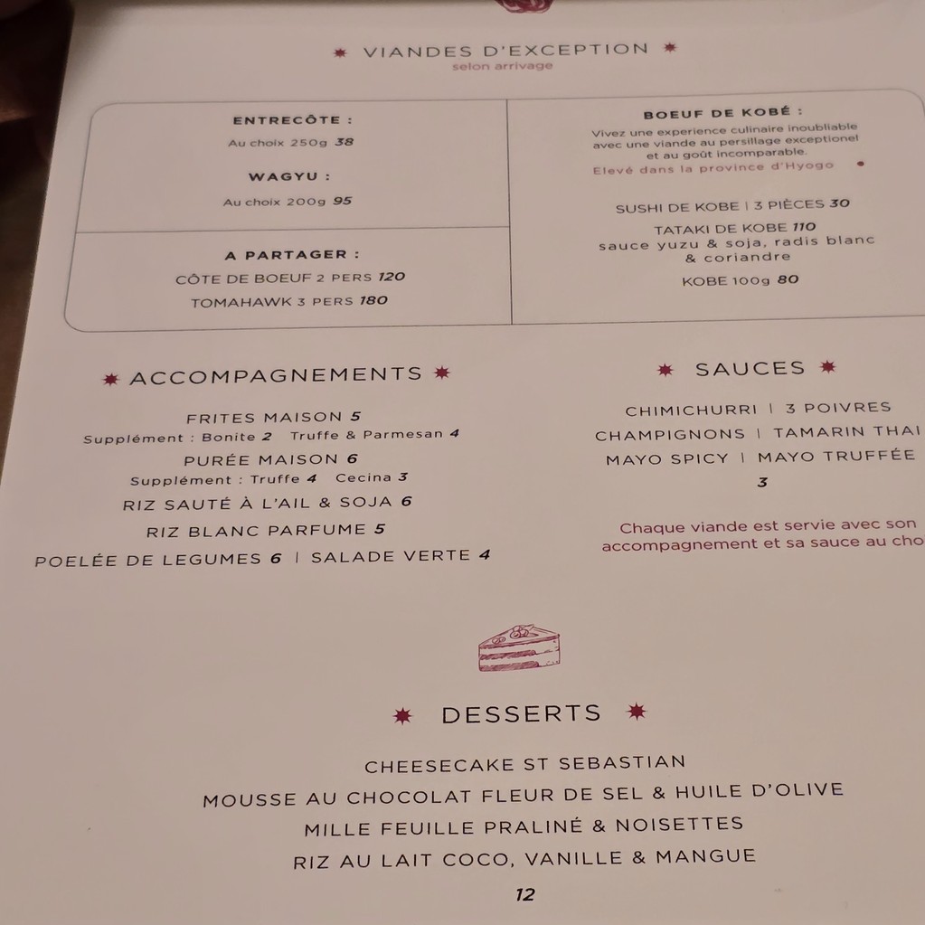 Mya menu 2