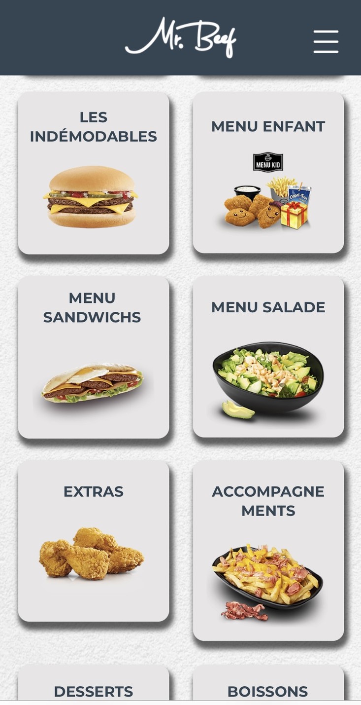 Mr Beef Boulogne-Billancourt menu 2