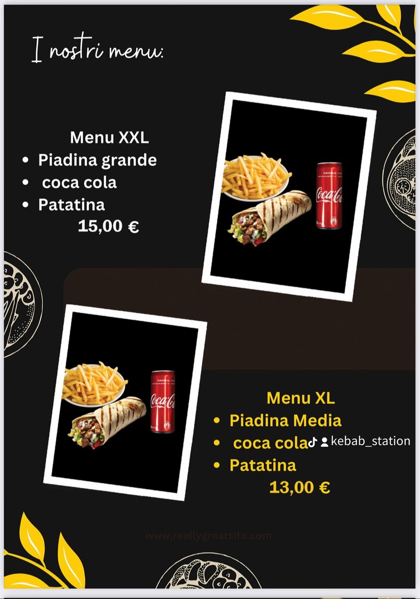 Kebab station menu 4