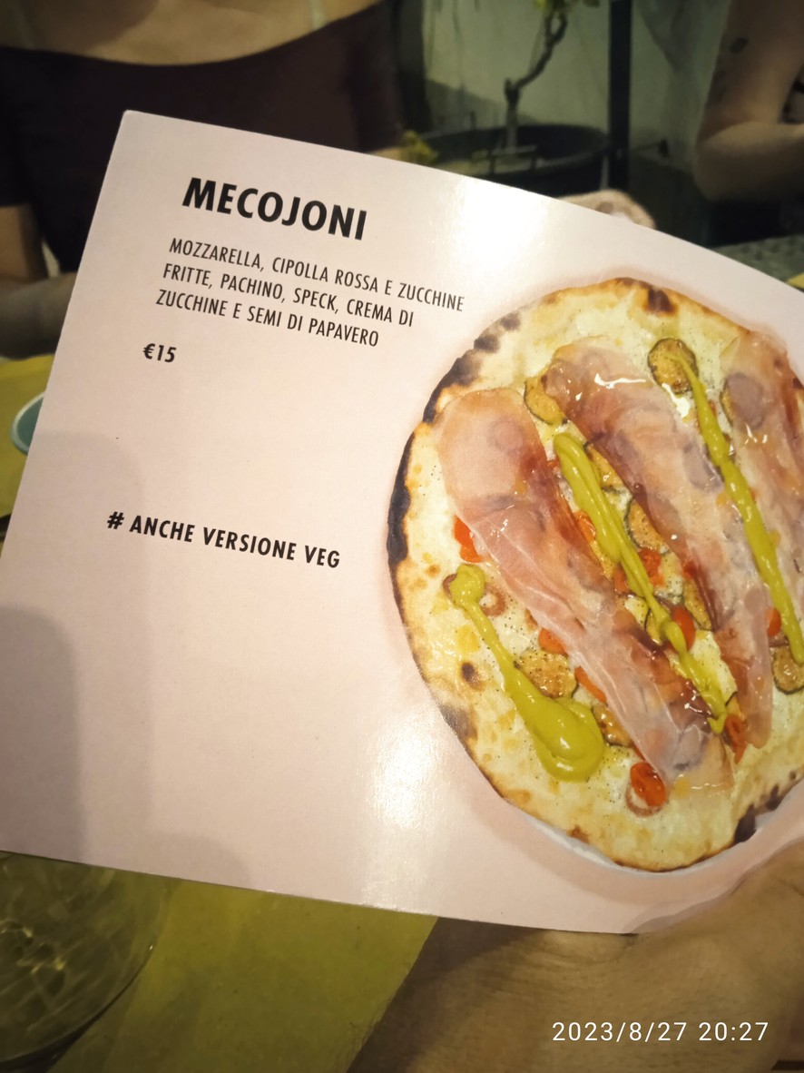 Antica Pizzeria Frontoni menu 2