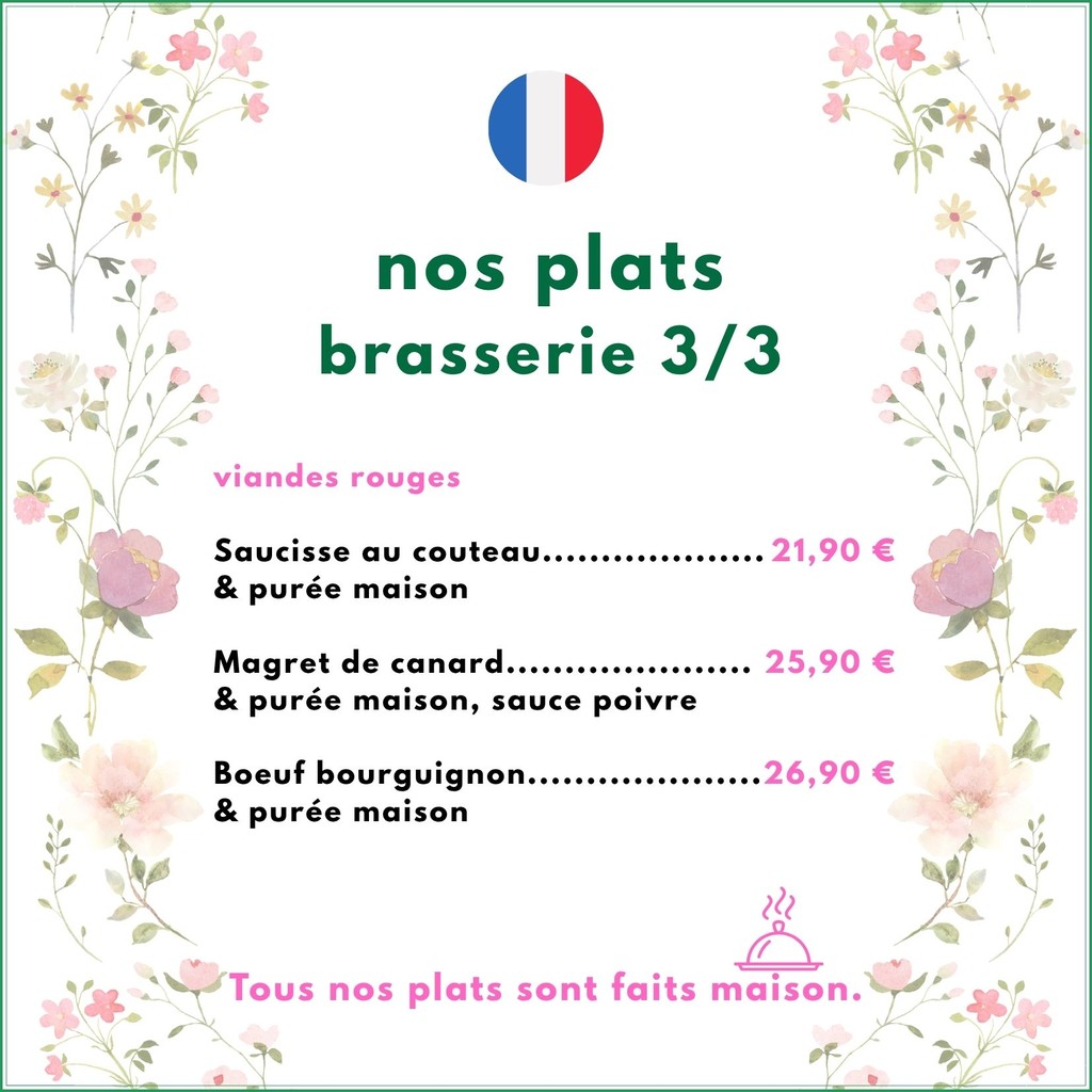Le Beef Steakhouse Brasserie Bar menu 4