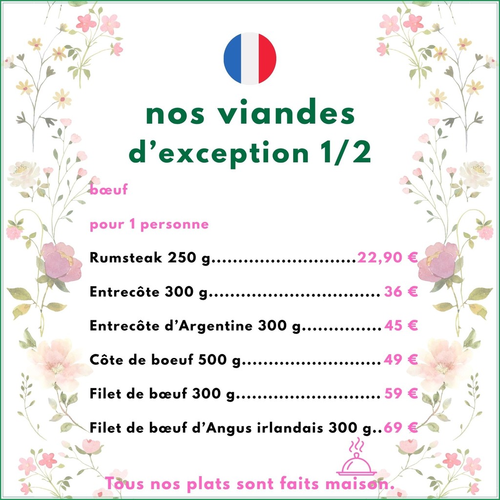 Le Beef Steakhouse Brasserie Bar menu 6
