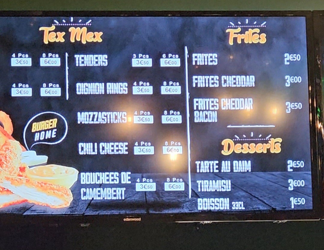 Rosa kitchen menu 4