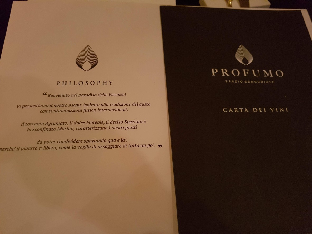 Profumo Spazio Sensoriale menu 2