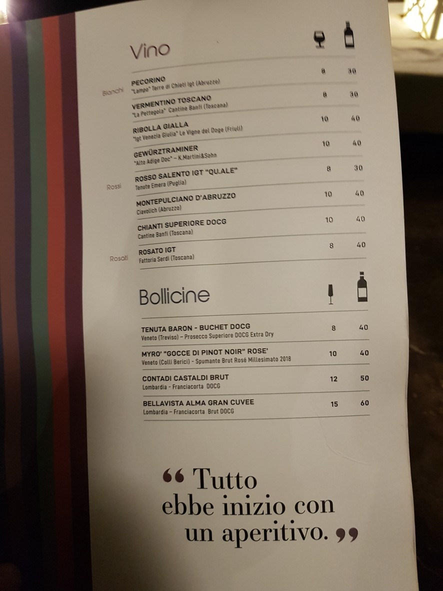 Profumo Spazio Sensoriale menu 5