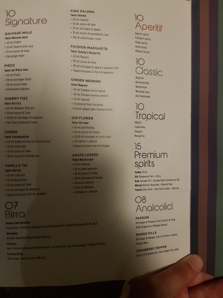Profumo Spazio Sensoriale menu 6
