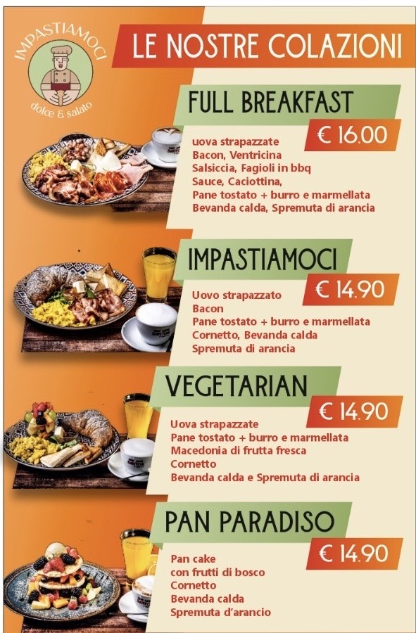 Impastiamoci menu 1