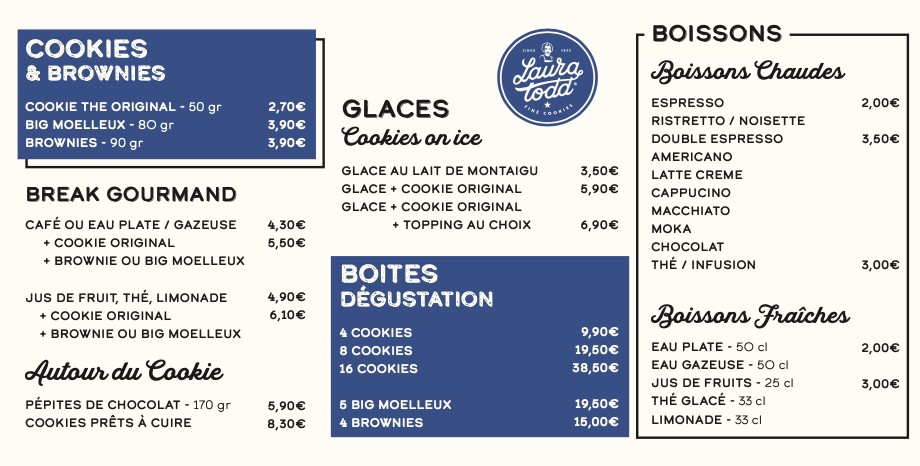 Laura Todd menu 2