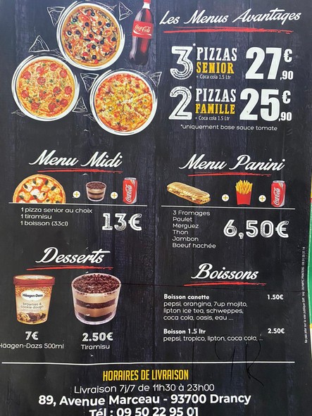 PIZZA JARA DRANCY
