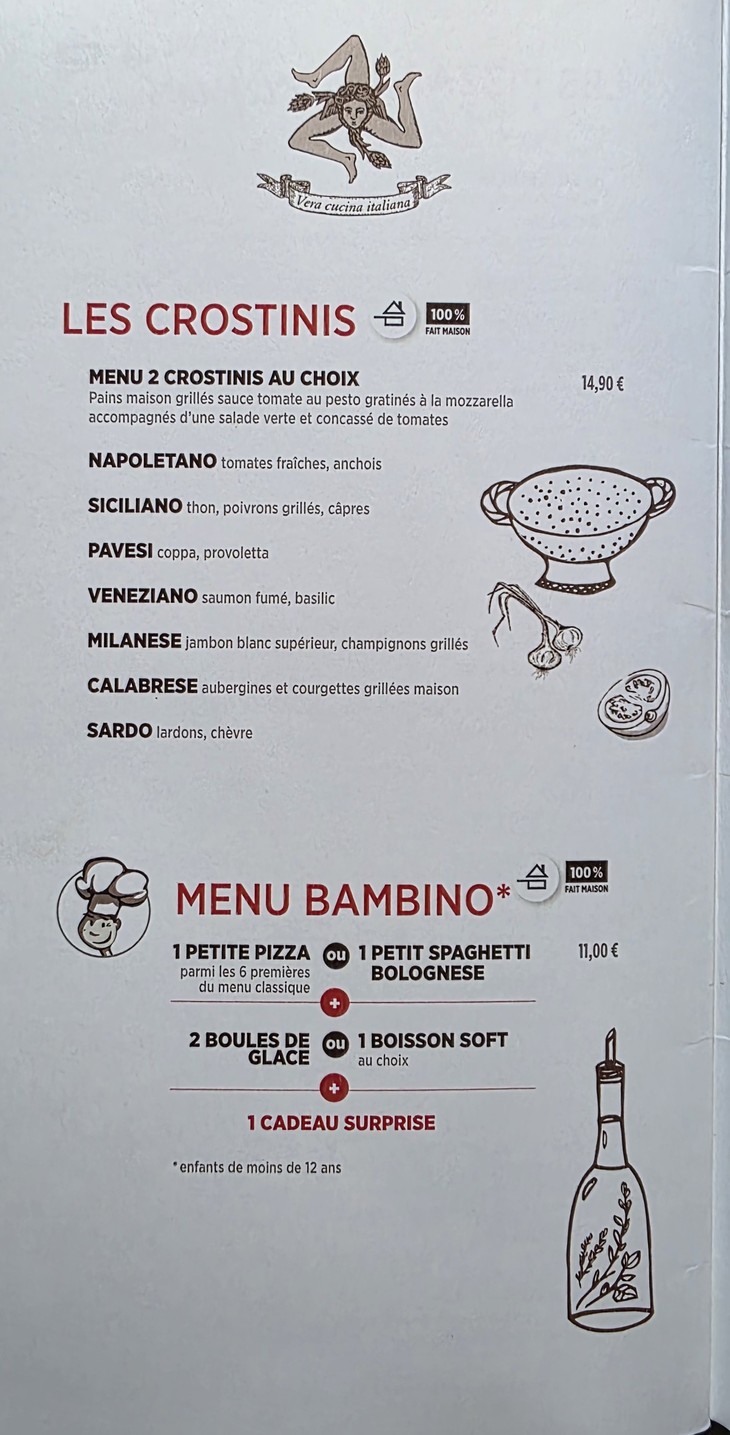Allo Angelo menu 2