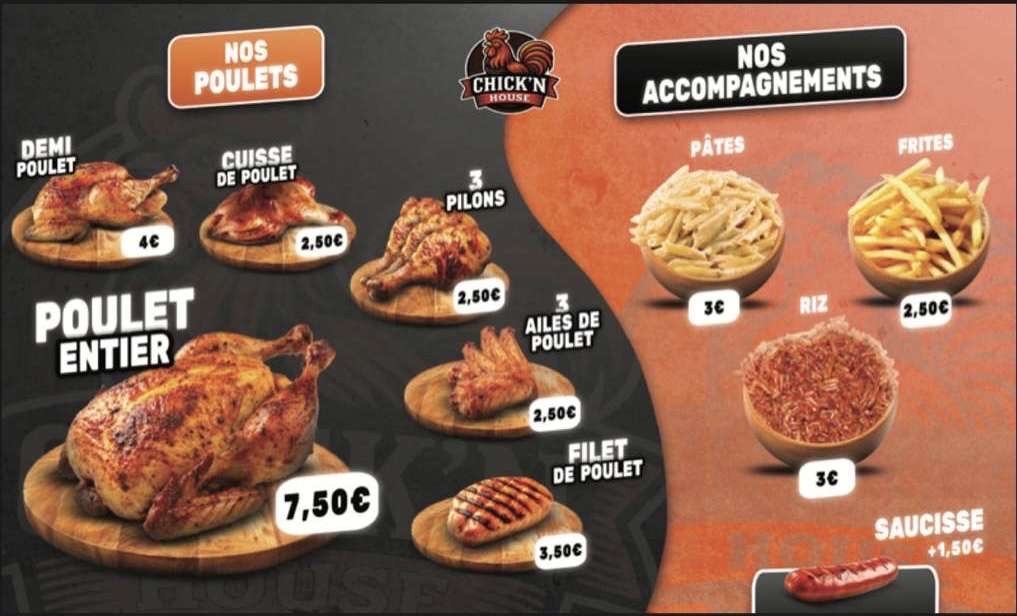 CHICK’N HOUSE 🍗 menu 2