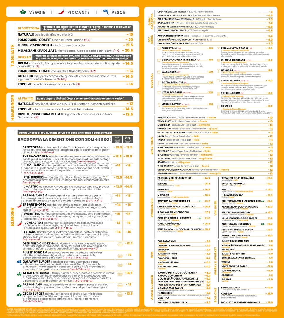 Morbido menu 2