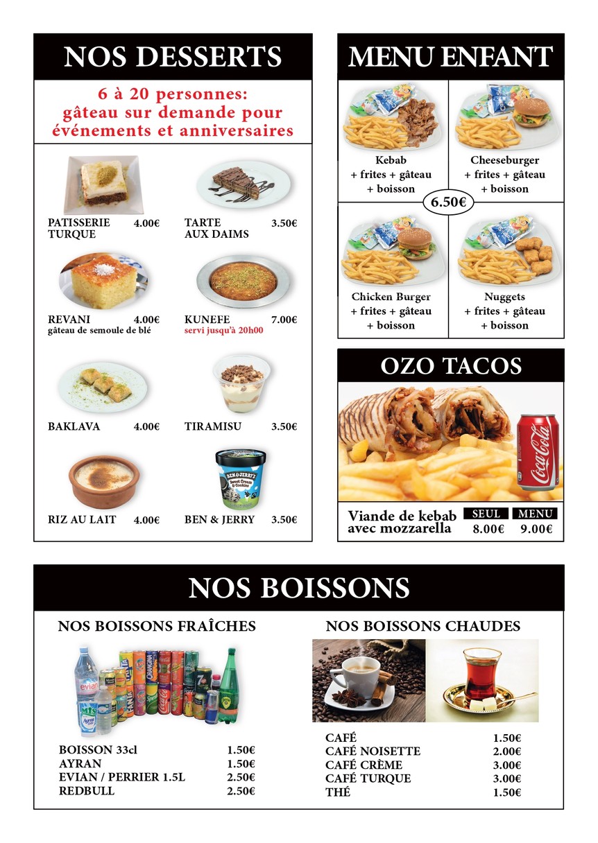 أوزو جريل menu 7