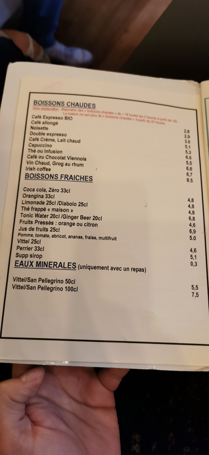 Oscar Resto-Pub menu 7