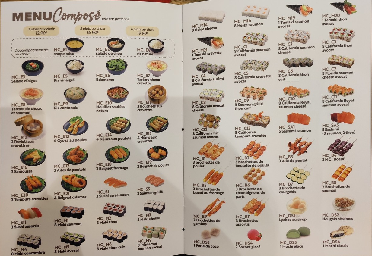 Panda 16 menu 2