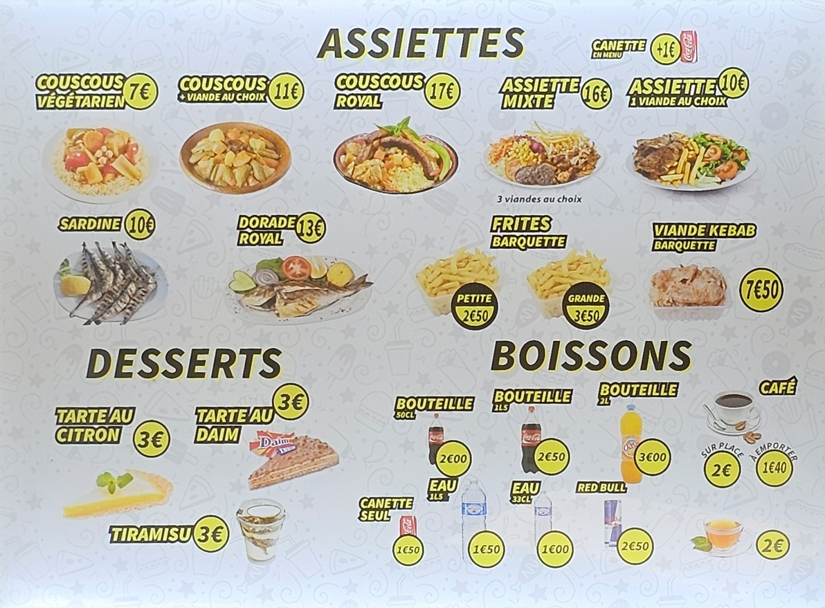 Restaurant Aux délices de la Chapelle menu 4