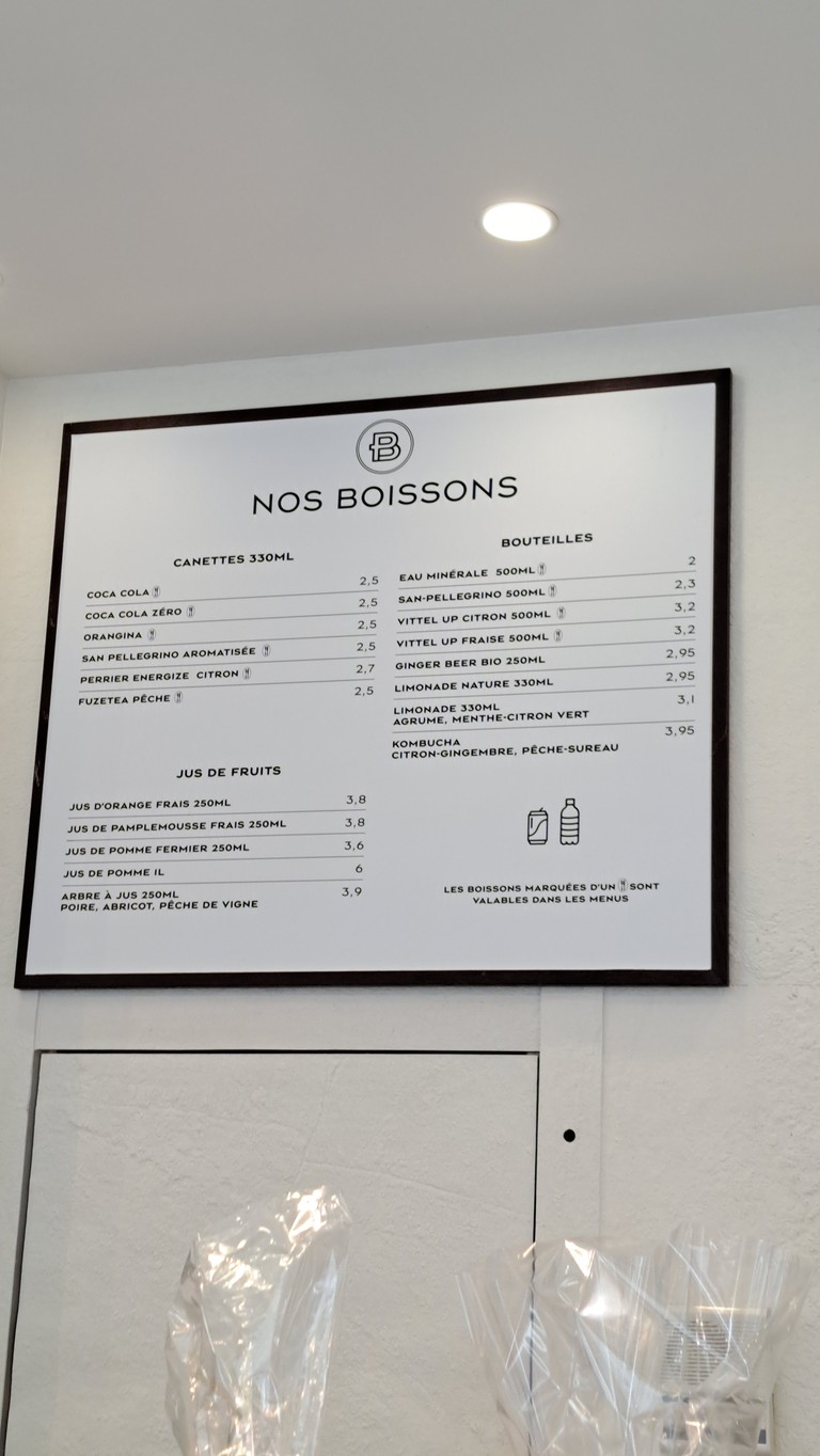 Paris Baguette menu 3
