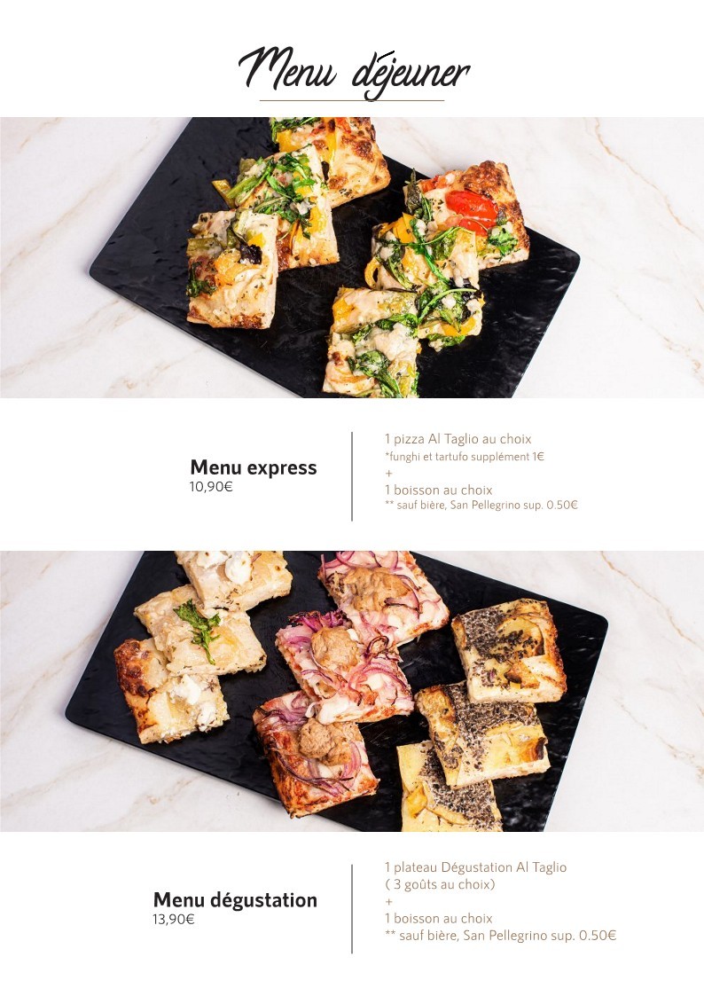 Itaglio Charenton menu 3