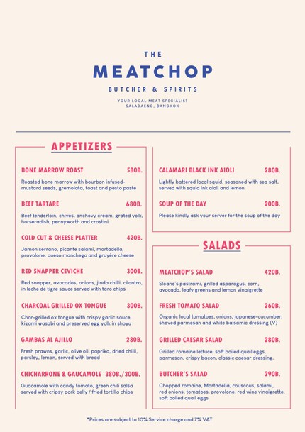 The Meatchop Butcher & Spirits