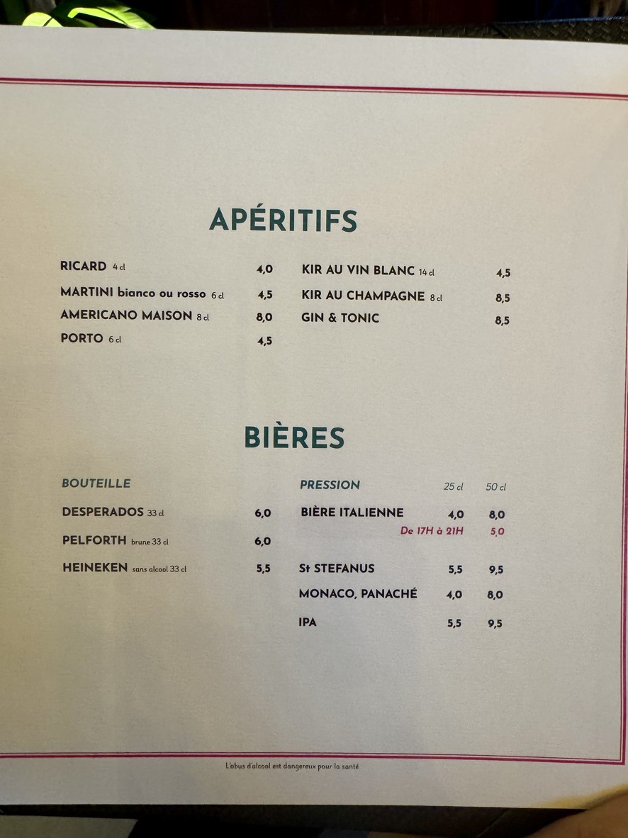 La Confidente - Restaurant Bistrot Paris 20 menu 5