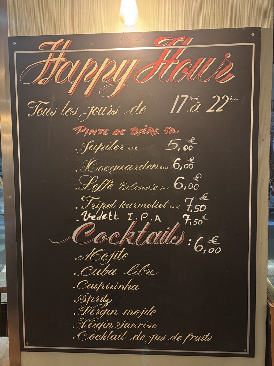 Café URBAIN menu 3