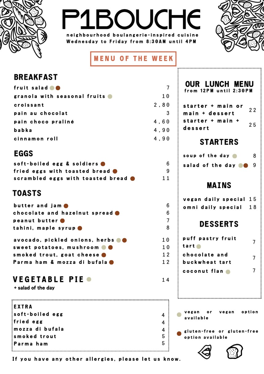 P1 Bouche menu 1