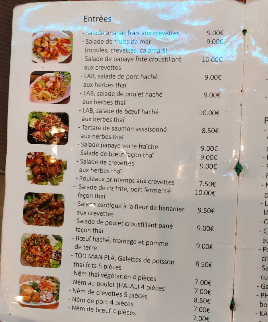 Pmthai menu 1