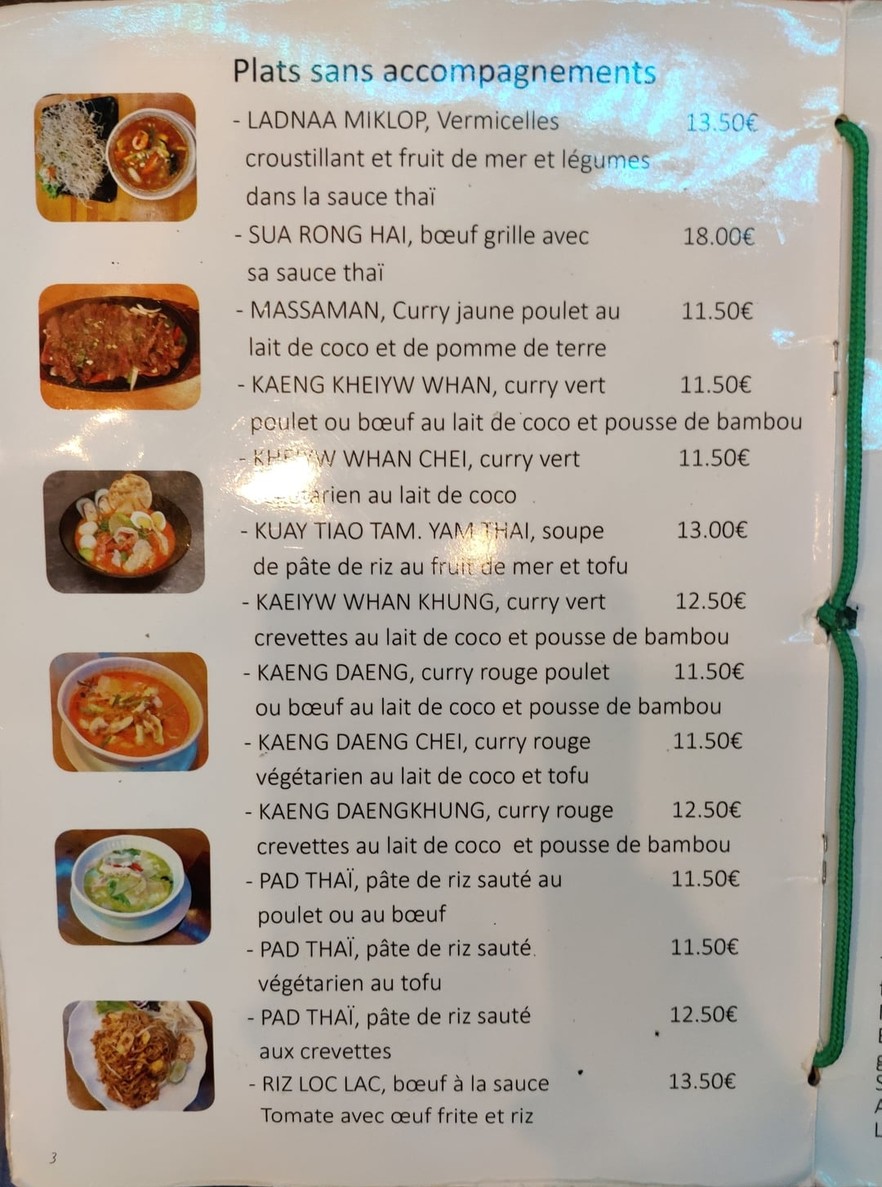 Pmthai menu 3