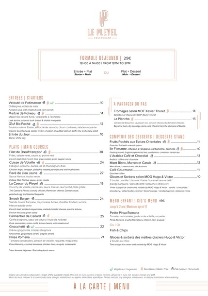 Le Pleyel Restaurant