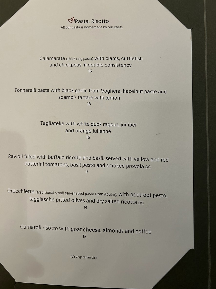 Ambrosia Rooftop Restaurant & Bar menu 2
