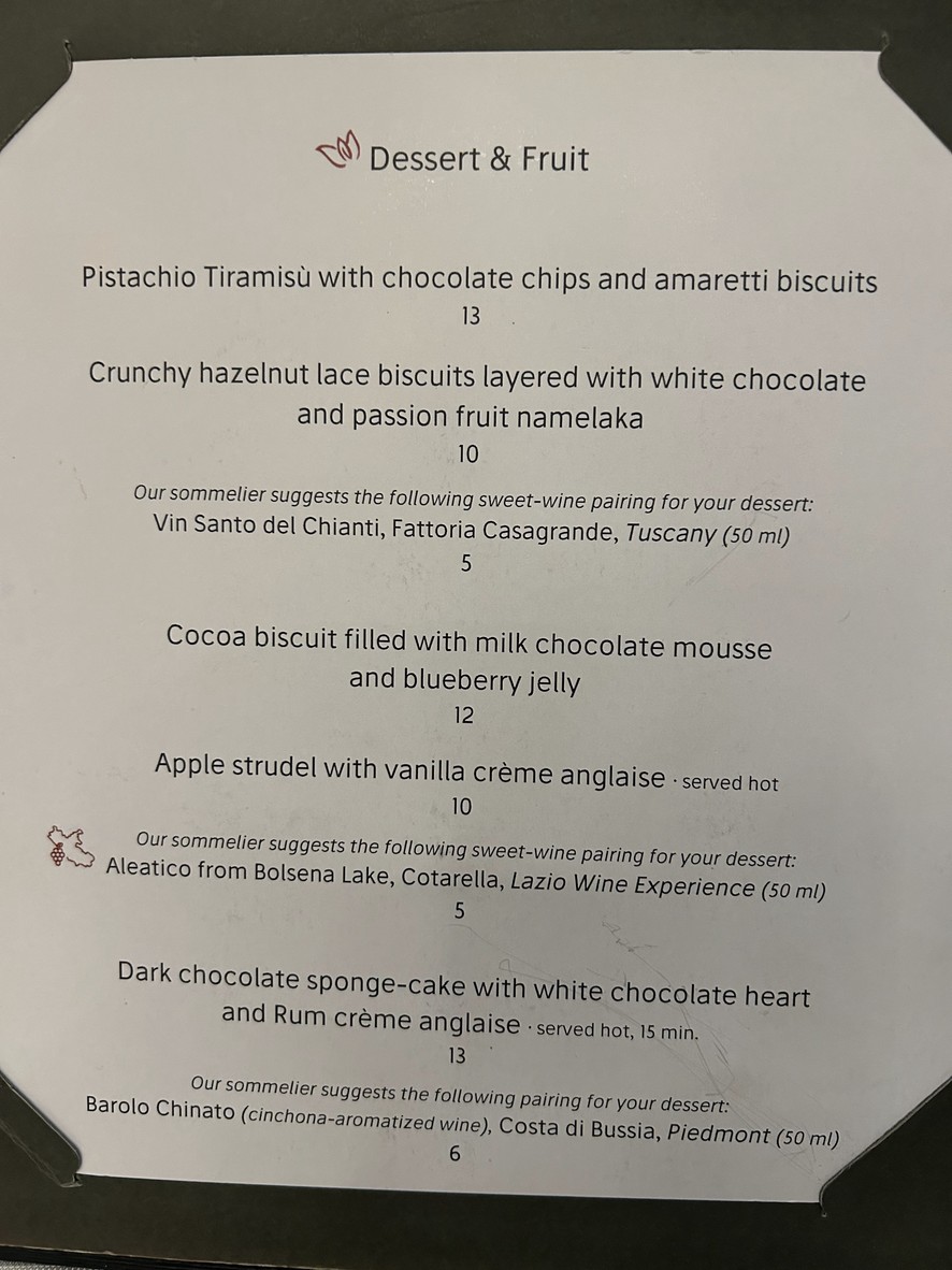 Ambrosia Rooftop Restaurant & Bar menu 5
