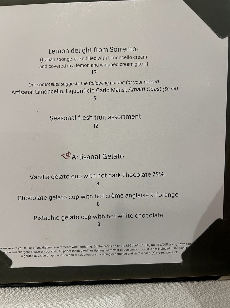 Ambrosia Rooftop Restaurant & Bar menu 6