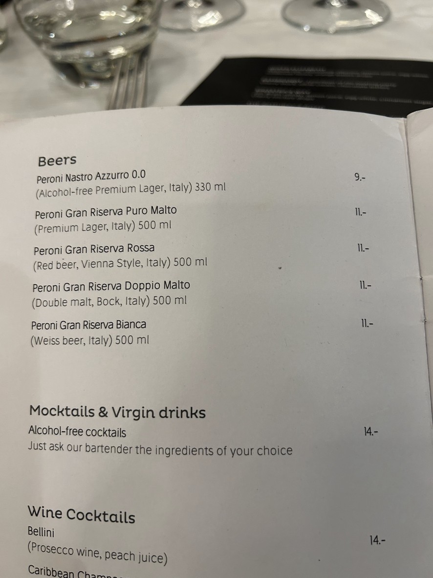Ambrosia Rooftop Restaurant & Bar menu 7