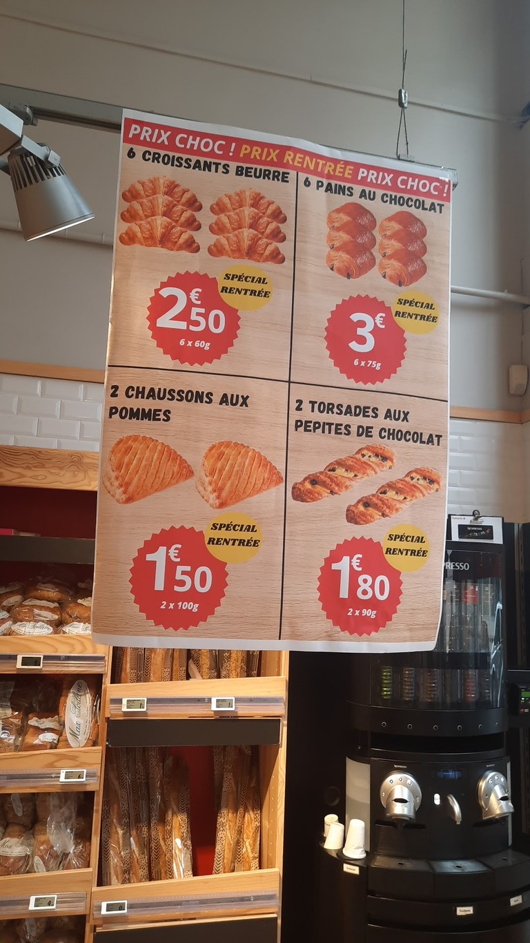 Franprix menu 1