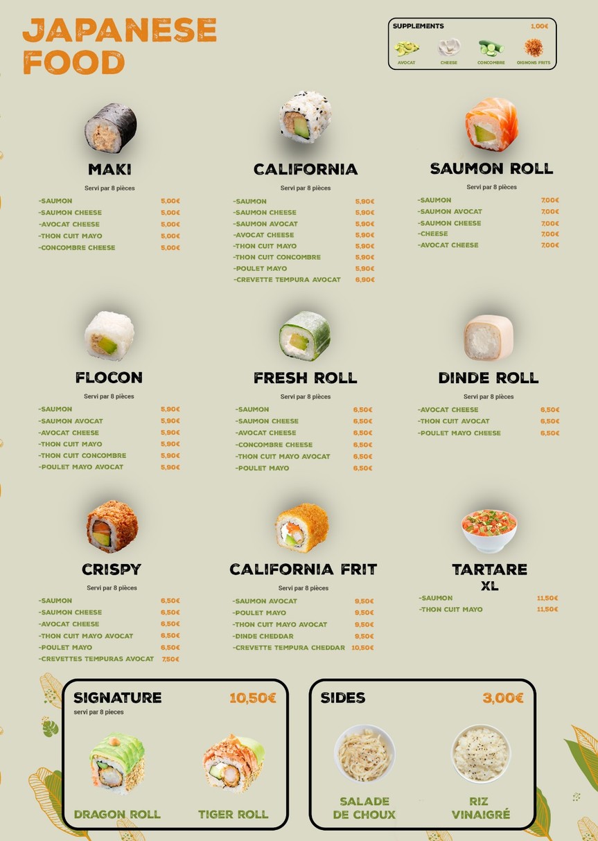 Wok N’ Thaï - Colombes menu 3