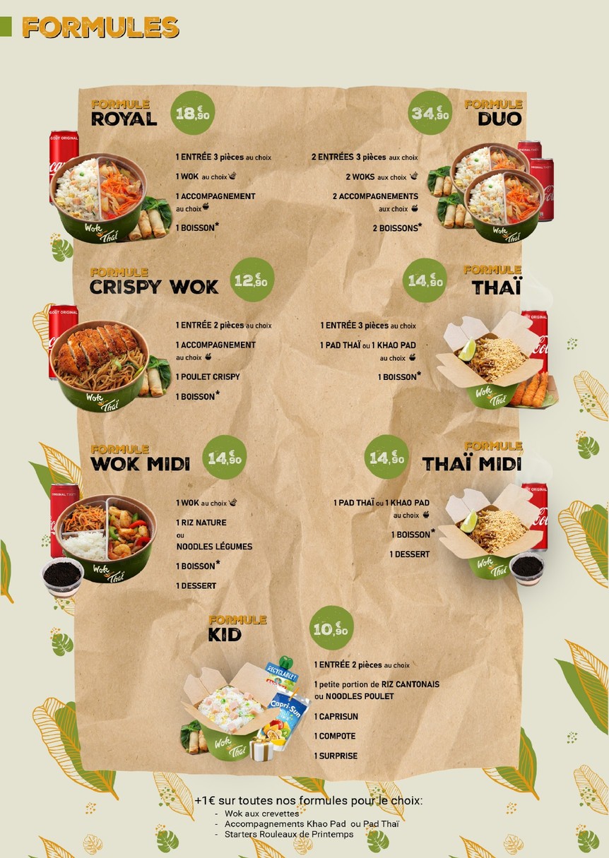 Wok N’ Thaï - Colombes menu 6