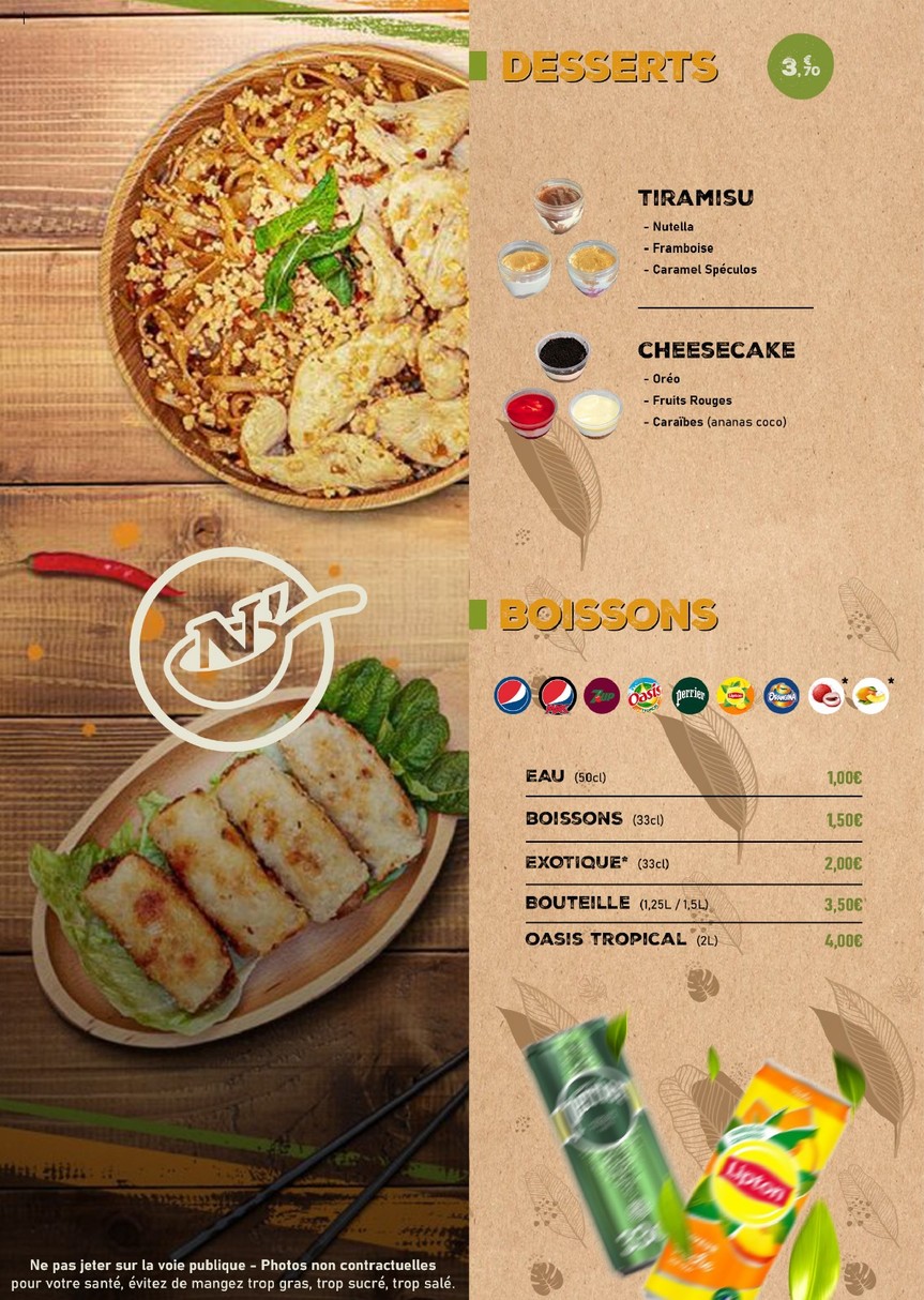 Wok N’ Thaï - Colombes menu 7