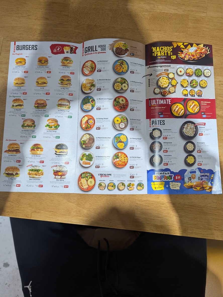 Pepper Grill Noisy-le-Grand menu 6