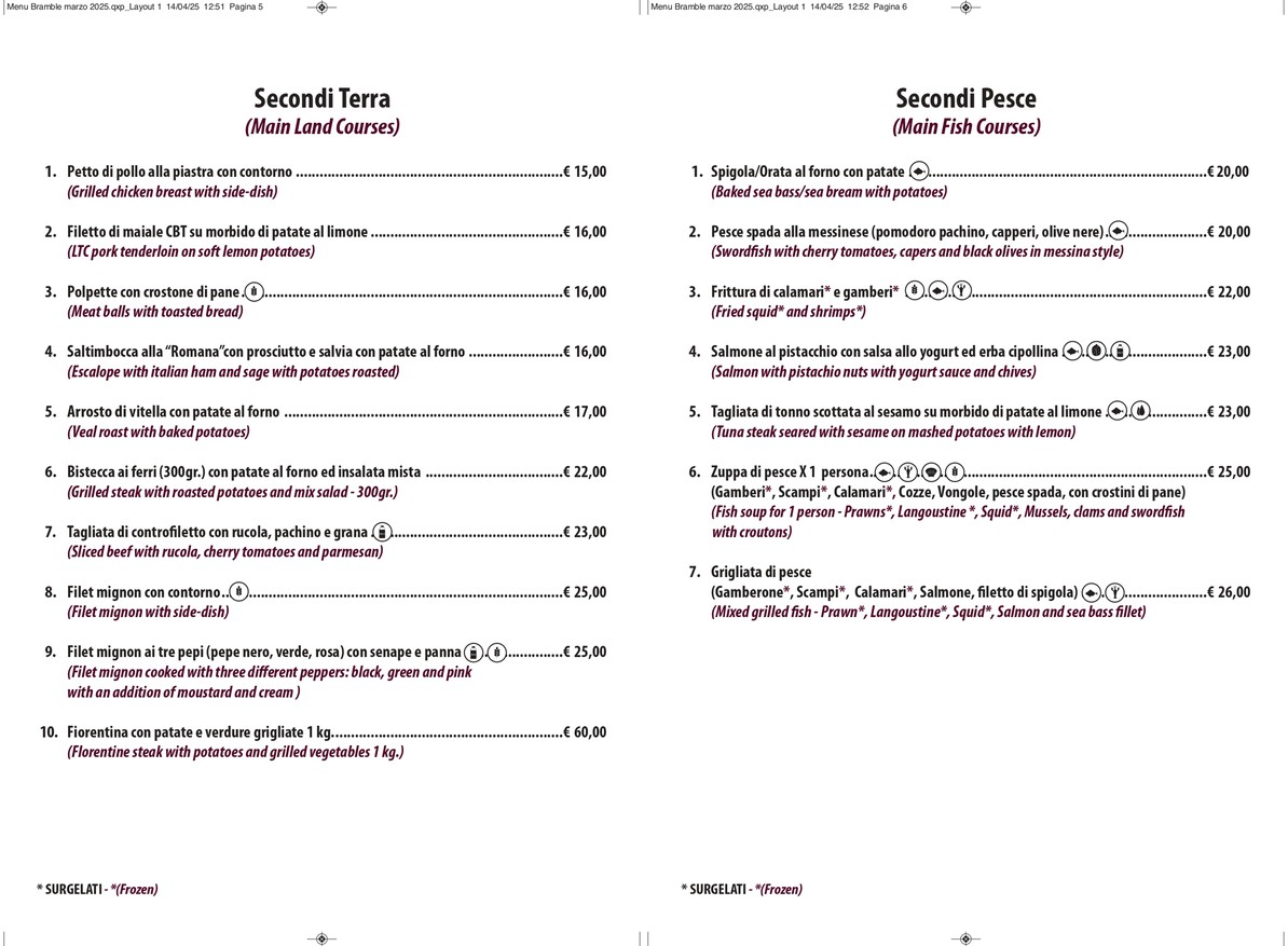 The Bramble Bar & Kitchen menu 3