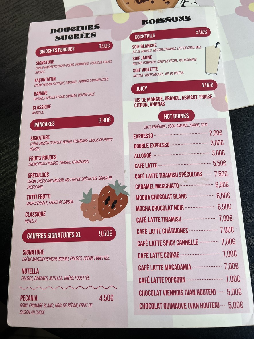 Faim de Semaine - Brunch paris 11 menu 3