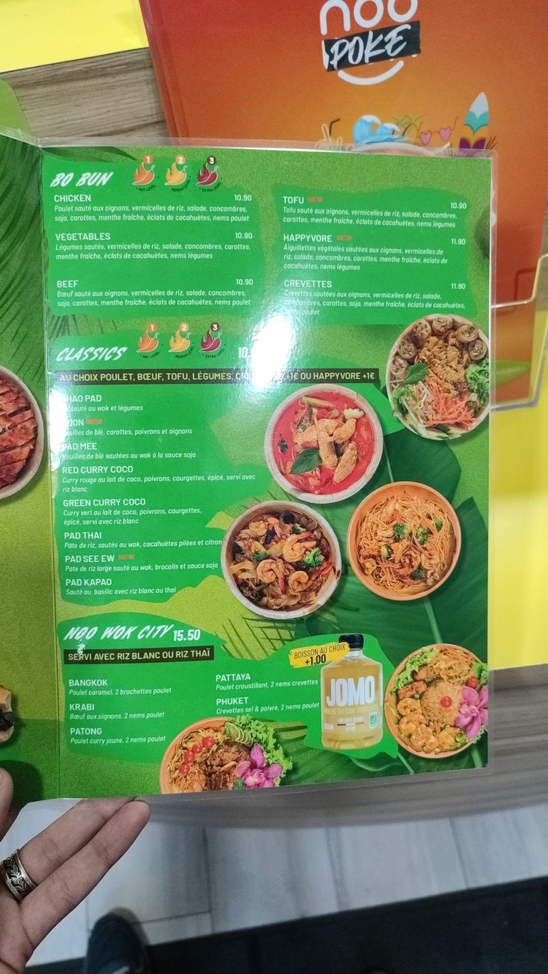 Noo Wok menu 2