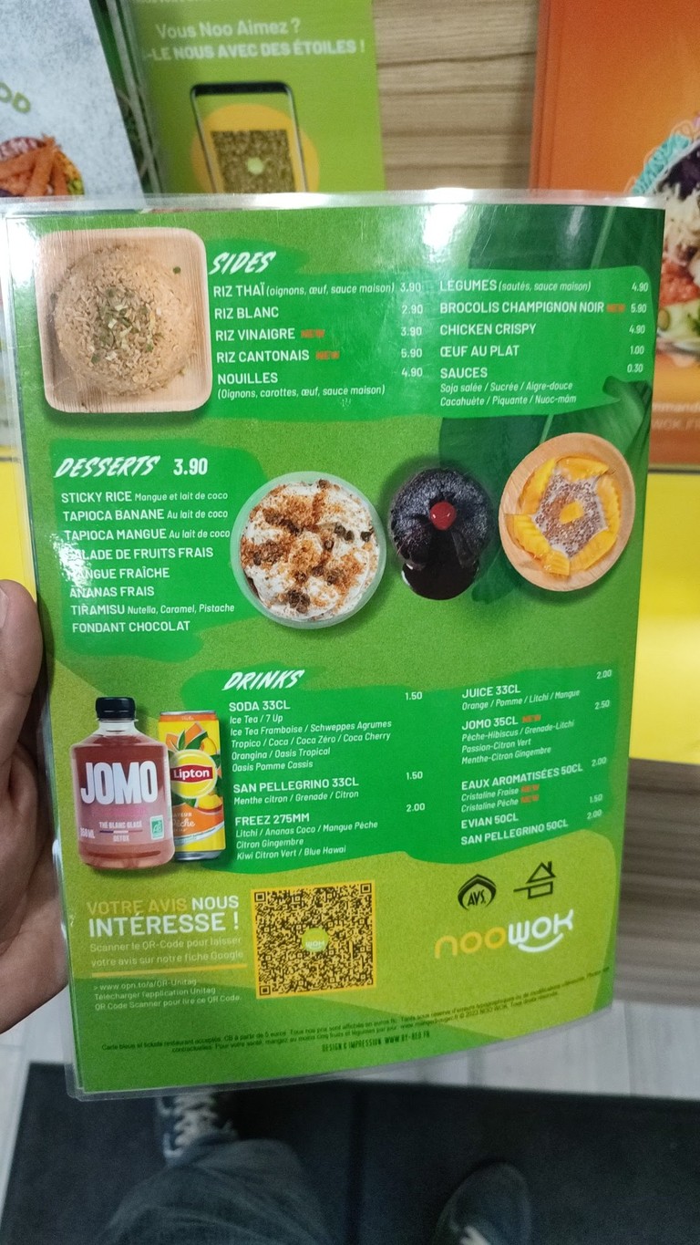 Noo Wok menu 4