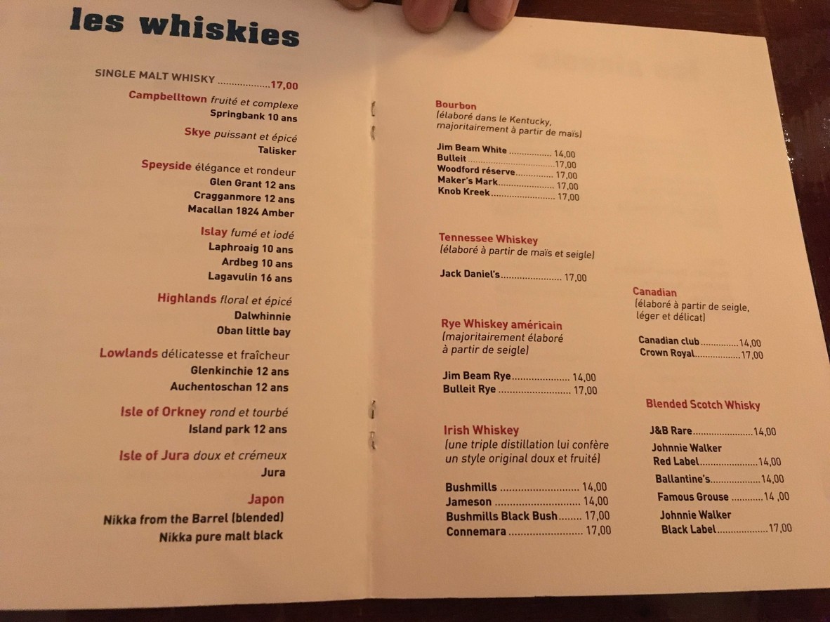 le Rosebud menu 3