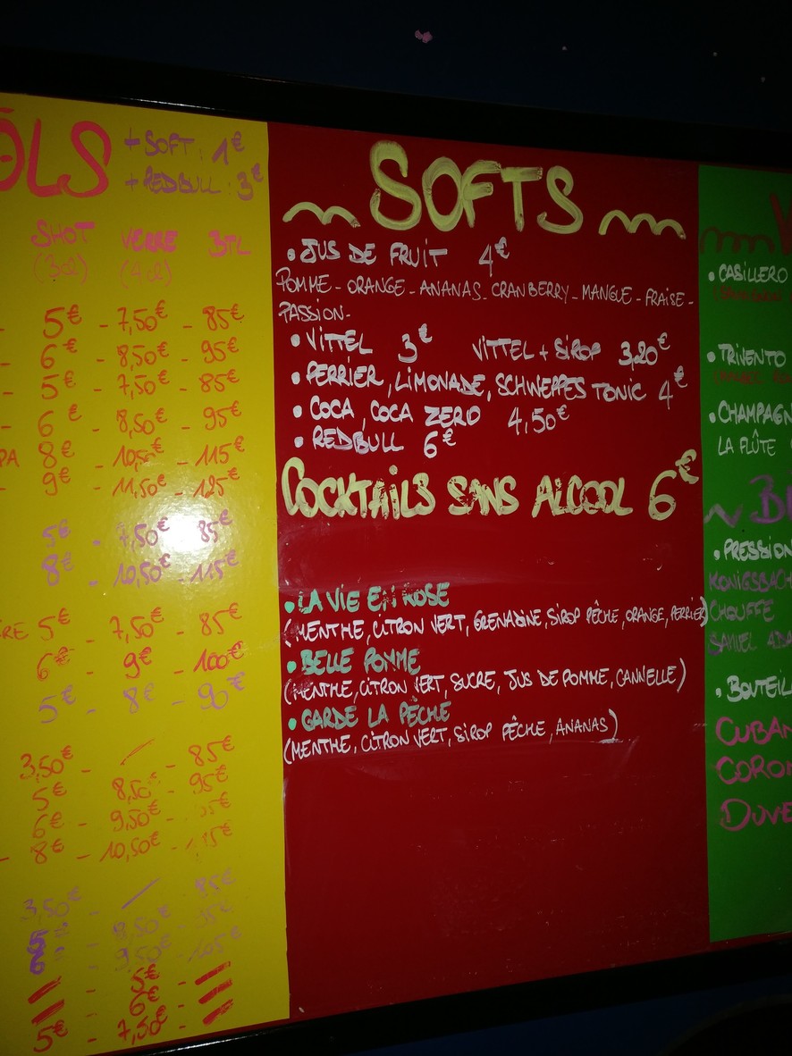 La Lucha Libre menu 1