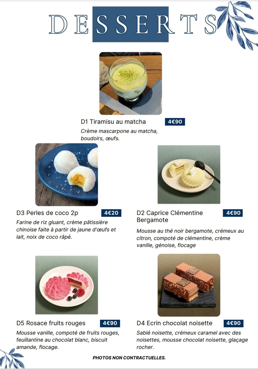 Bamboo & Sum menu 3