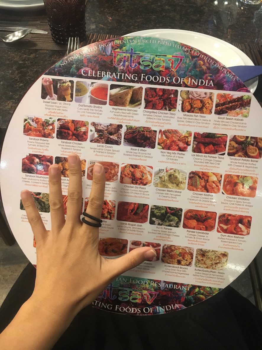 Utsav- Celebrating Foods of India menu 1