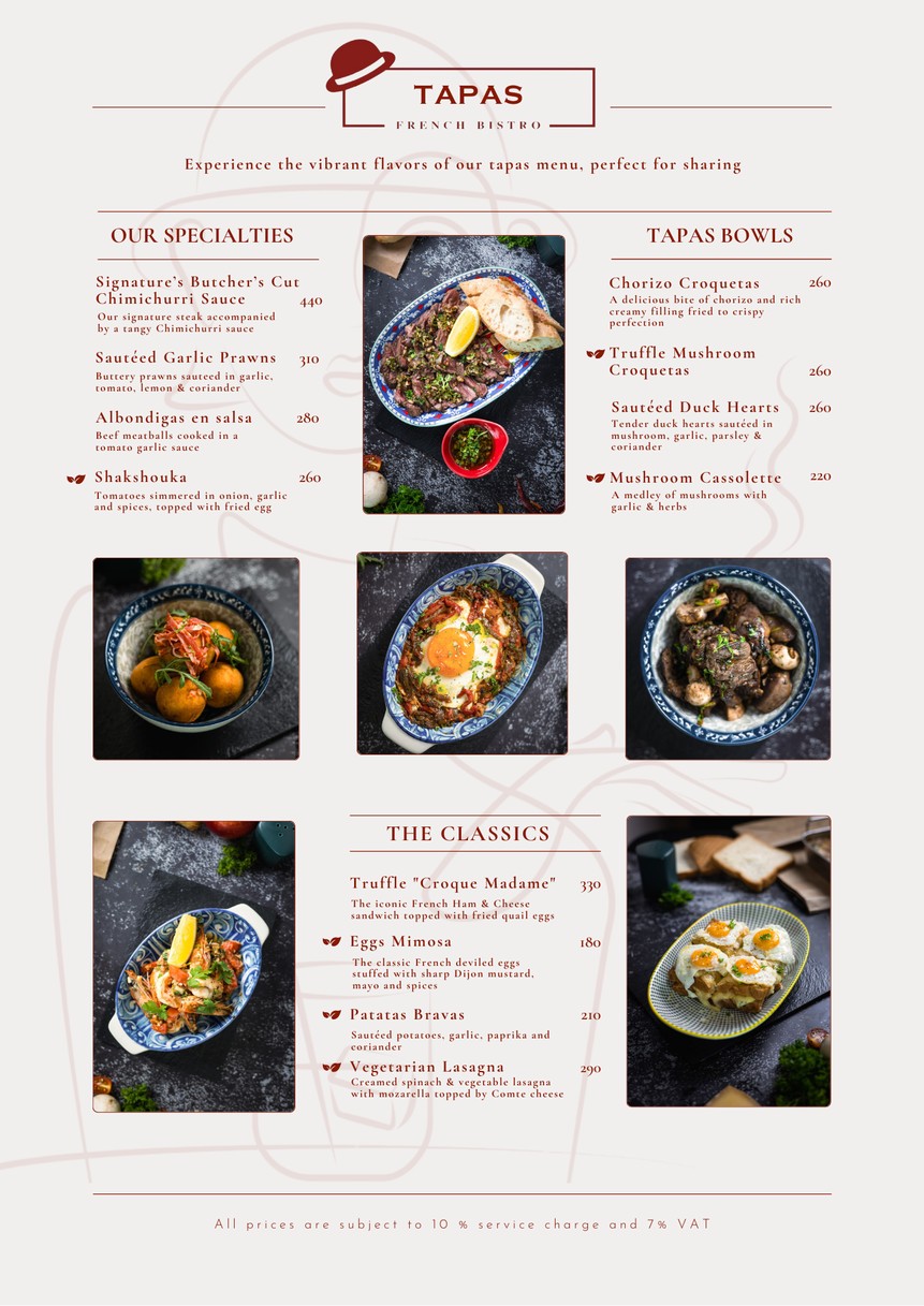 Chez Papa Bangkok menu 2