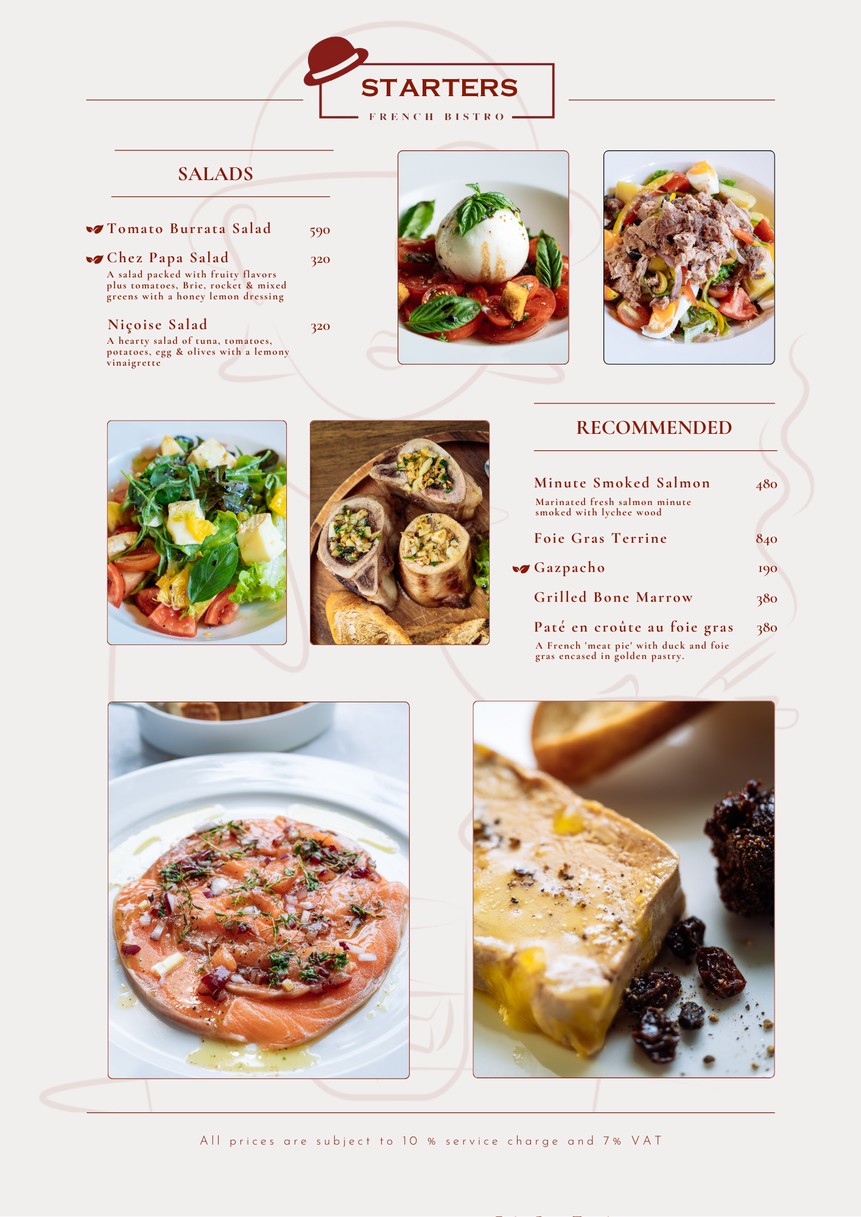 Chez Papa Bangkok menu 3