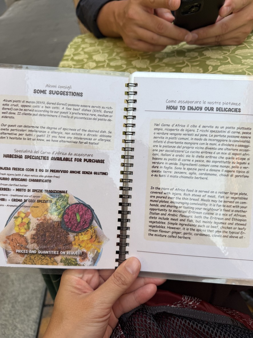 Asmara Restaurant menu 6